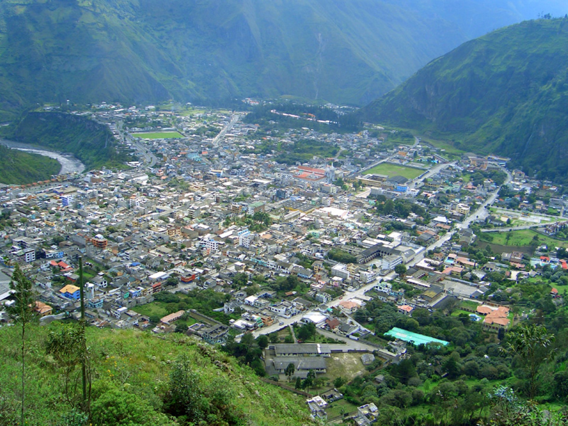 Miradores TurÃ­sticos en BaÃ±os de Agua Santa