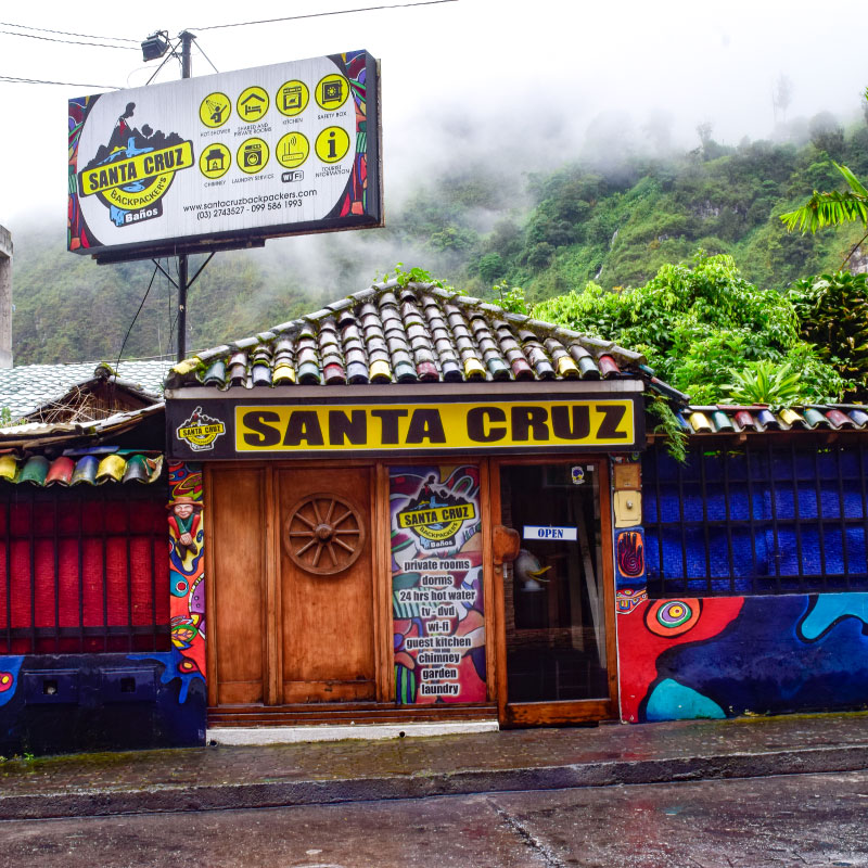 Hostal Santa Cruz Backpacker's | Baños de Agua Santa